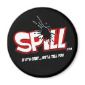 Spill Logo Magnet by thespillcrew Spill Logo Magnet