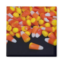 Spilled Candy Corn Magnet by estjohn Spilled Candy Corn Magnet