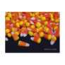 Spilled Candy Corn Postcard