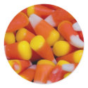 Spilled Candy Corn Sticker