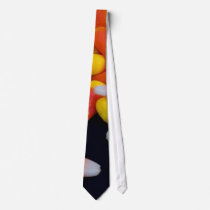 Spilled Candy Corn Tie