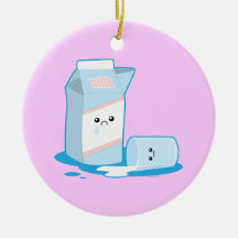 Spilled Milk Ornaments