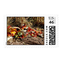 Spilled Pumpkins postage