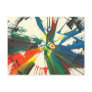 Spin-Art 1974. My very first work of art. Post Card