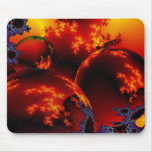Spin Black Sun Mousepad