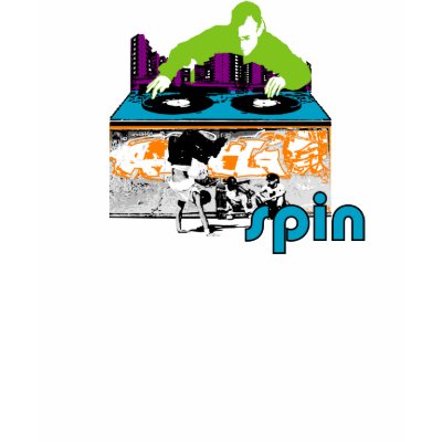 Spin - Live the Beat Shirts by 3131theory