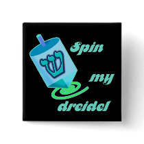 Spin My Dreidel Buttons buttons