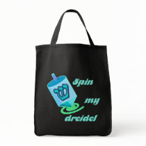 Spin My Dreidel Dark Bags bags