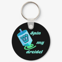 Spin My Dreidel Keychain
