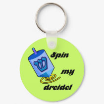 Spin My Dreidel Keychain