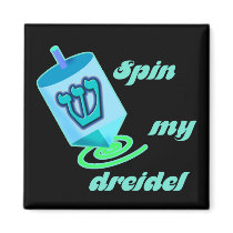 Spin My Dreidel Magnets