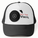 Spin that Vinyl truckers cap