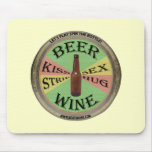 Spin The Beer Bottle Mouse Pad