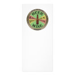 Spin The Beer Bottle Personalized Rack Card