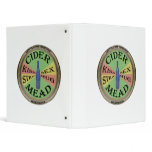 Spin The Cider Bottle Vinyl Binder