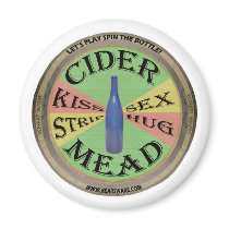 Spin The Cider Bottle Magnets