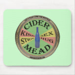 Spin The Cider Bottle Mouse Pads
