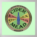 Spin The Cider Bottle Poster