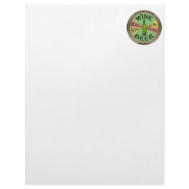 Spin The Wine Bottle Personalized Letterhead
