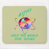 Spin the World Mousepad