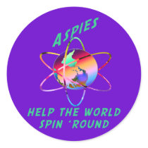 Spin the World Stickers