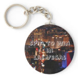 Spin to Win in Las Vegas Key Chain keychains