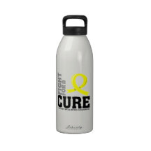 Spina Bifida Fight For A Cure Water Bottles