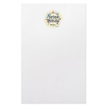 Spina Bifida Lotus Stationery Paper