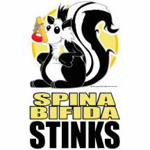 Spina Bifida Stinks Photo Sculpture