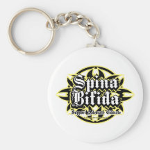 Spina Bifida Tribal Key Chain