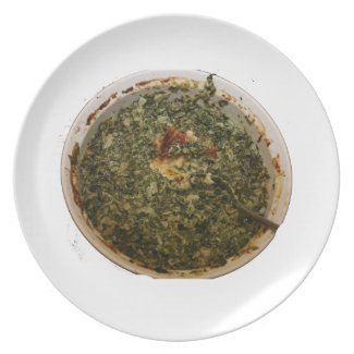 spinach dip photo design image plate