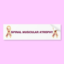 SPINAL MUSCULAR ATROPHY STICKER bumper stickers