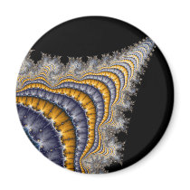 Spine_fractal Fridge Magnets