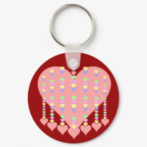 Spine of Hearts Gifts and Apparel keychains by janbalaya Spine of Hearts Gifts and Apparel keychains