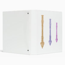 SpineSepia, SpineBlue, SpinePurple Binders