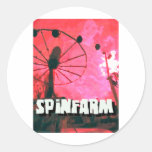 SPINFARM_2 ROUND STICKER