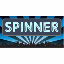 Spinner Marquee Cut Out