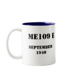 spinner, ME109 E, September 1940 Coffee Mug
