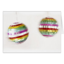 Spinning Glitterballs cards