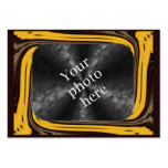 Spinning Gold Abstract ~ ATC Business Cards