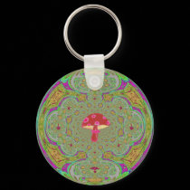 Spinning Mushroom #17 keychains
