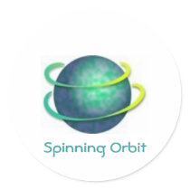 Spinning Orbit Sticker