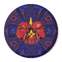Spinning Sacred Skulls #1 magnets