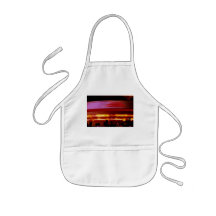 Spinning Spaceship Kids Apron