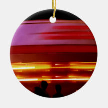 Spinning Spaceship Ornament