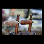 Spinning Wheel Bobbin Poster posters