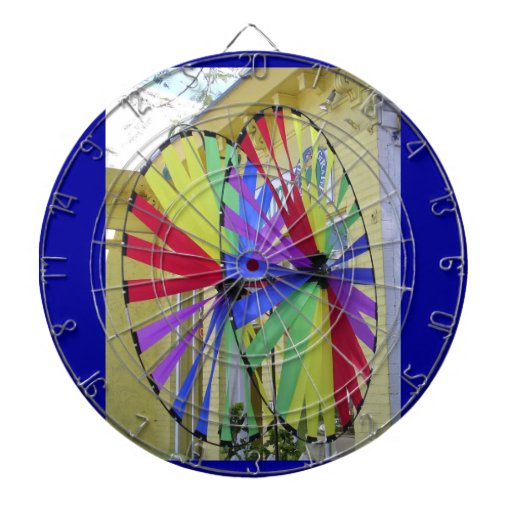 SPINNING Wheels Dart Board Zazzle