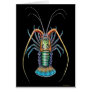 Spiny Lobster Card