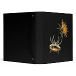 Spiny Orb-Weaver 3 Ring Binders