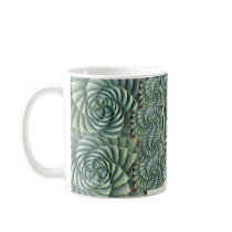 Spiral Aloe Succulent Mug
